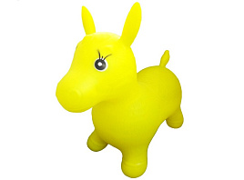 Мяч прыгун Животное 141-714L Лошадь неон