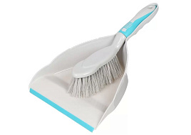Щетка для пола Ленивка + совок HD5005-tif-Blue-311C/4288 Марья Искусница