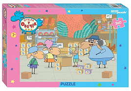 Пазл 360эл. Отель у овечек 96138