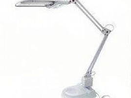 Лампа настольная офисная KD-017 А+C Camelion черный 2461 база+струбцина