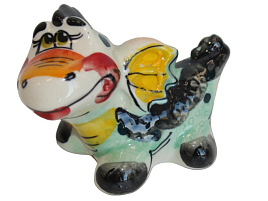 Сувенир Гжель Дракон №52 цвет