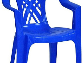Кресло пластик Престиж-2 1447 синее