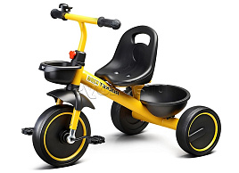 Велосипед детский XEL-2026-Y трехколесный желтый