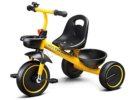 Велосипед детский XEL-2026-Y трехколесный желтый