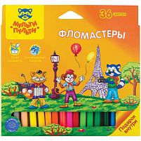 Фломастеры 36цв. Енот во Франции WP_16674 картон. уп., европодвес