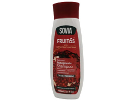Шампунь Sovia 400мл. Густые и роскошные Гранат