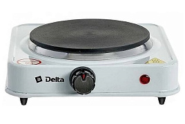 Плита настольная DELTA D-704 одноконфорочная диск белая