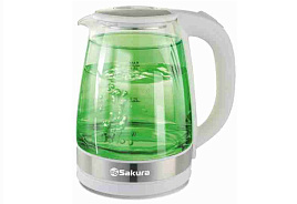 Электрочайник SAKURA SA-2744GR стекло 1,8л