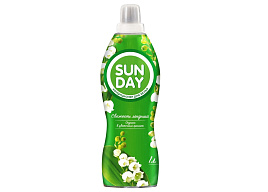 Кондиционер для белья Sunday М 1л.Свежесть ландыша