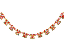 Гирлянда-растяжка 203-469 С Новым годом бантики 220см