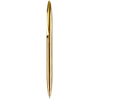 Ручка MESHU MS_93942 автоматическая "Gold" синяя, 1,0мм