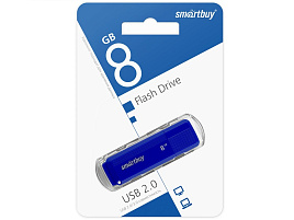 Флеш-драйв Smart Buy 8Gb SB8GBDK-B Dock Blue голубой 0795