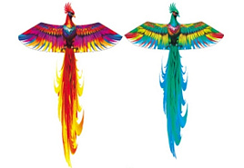 Змей воздушный 471-157 Сказочная птица 140*60