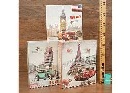 Фотоальбом 200ф. 9239 Города-Машины