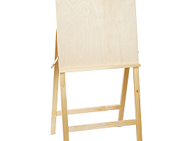 Мольберт напольный 60720203 Хлопушка "Студия", планшет 60*60см, высота 120см, сосна