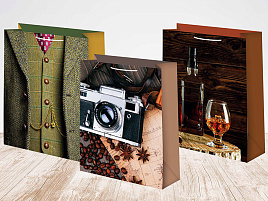 Упаковочная сумочка 12*15 Ч47361 Мужская микс