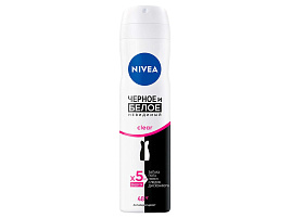 Дезодорант Nivea 150мл Нев.защ.д/черн.и бел.Clear М (Nivea)82237