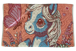 СГ Полотенце кухонное 70*140 Лошадка стеганое