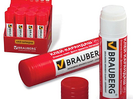 Клей-карандаш 25г. Brauberg 220871, ПВП