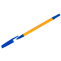 Ручка OfficeSpace BP_15132 "907 Orange" синяя, 1,0мм, желтый корпус