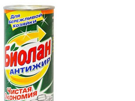 Средство чистящее Биолан Антижир 400г(Казань)30-6/4743