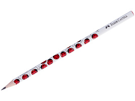 Карандаш ч/гр Faber-castell 118367 "Triangular Ladybird" B, трехгран., заточен.