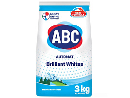 Стиральный порошок ABC  3кг автомат Свежесть гор