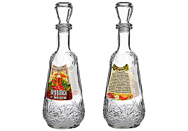 Графин 500мл 03000-00745 Колокол "Перцовка с медом"