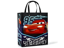 Упаковочная сумочка 23*27 10264304 Чемпиону. Тачки