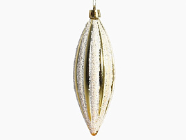 Фигурка Сосулька 10514328 золотисто-белый 1шт