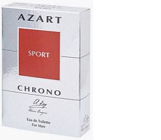 Туалетная вода мужская лосьон Azzart Chrono Sport 100 мл.6769