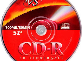 CD-R диск VS 80 52x балка (25)