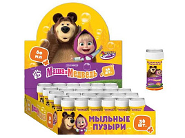 Мыльные пузыри 01086-60ЭД Маша и Медведь