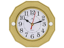 Часы настенные Atlantis 28*28 TLD-6239 золото