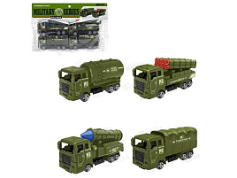 Набор инерционных Машин Y12861159  Военная техника 4шт
