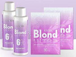 Осветлитель Estel Only 60мл. Blond Ультра 6% 7980