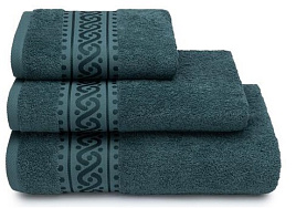 Полотенце 50*90 Донецк Пируэт 18-5308 темно-зеленый 7458