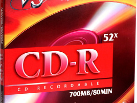 CD-R диск VS 80 52x конверт(5)