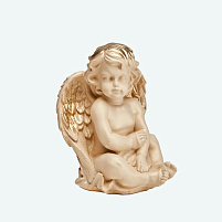 Статуэтка ИА-121В Ангел сидя большой сл.кость 34*27*27см