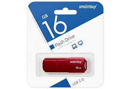 Флеш-драйв Smart Buy 16Gb SB16GBCLU-BG Burgundy бургунди