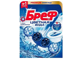 Блок для унитаза БРЕФ 50гр. Цветочная вода М с хлором