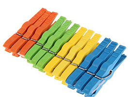 Прищепки пластик Кубаночка 12шт. 6757