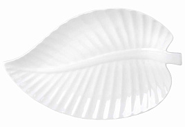 Блюдо керамика 30*19,5 8106 Лист