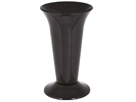 Ваза для цветов под срезку  М7552 черная