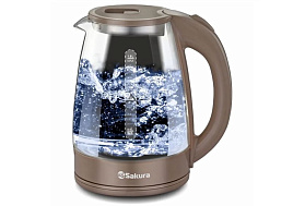 Электрочайник SAKURA SA-2734С стекло 1,8л