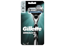 Станок для бритья Gillette Mach3 с 2кас М