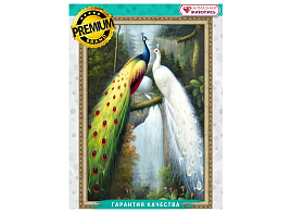 Алмазная мозаика АЖ-67 Павлины