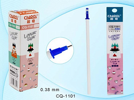 Стержень гел. Пиши-стирай MC-1101/син. синий, длина стержня 129 mm , игольчатый наконечник 0,38 mm, в индивидуальной упаковке