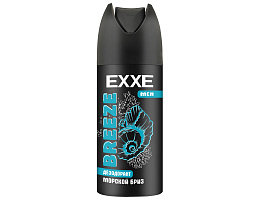 Дезодорант мужской EXXE 150мл спрей Breeze