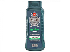 Шамп.муж.Белита М Gentlemen 400мл.Актив очищ.д.норм.и жирных волос